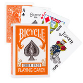 bicycle orange deck