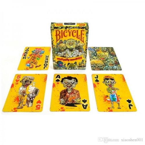 bicycle zombie playing cards