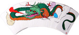dragon fanning playing cards