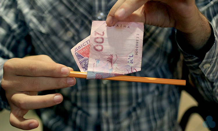 pencil thru bill magic