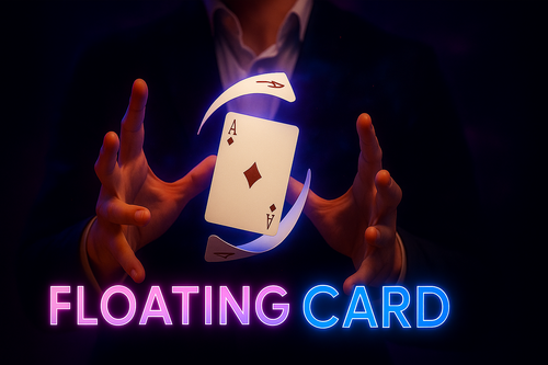 floating card