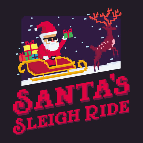 santas playing cards