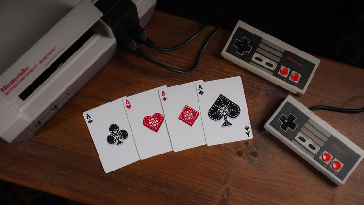 santas card ace
